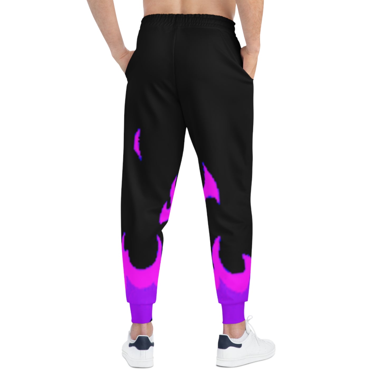 Athletic Joggers (AOP) Skroll "Purp Chakra Katana"