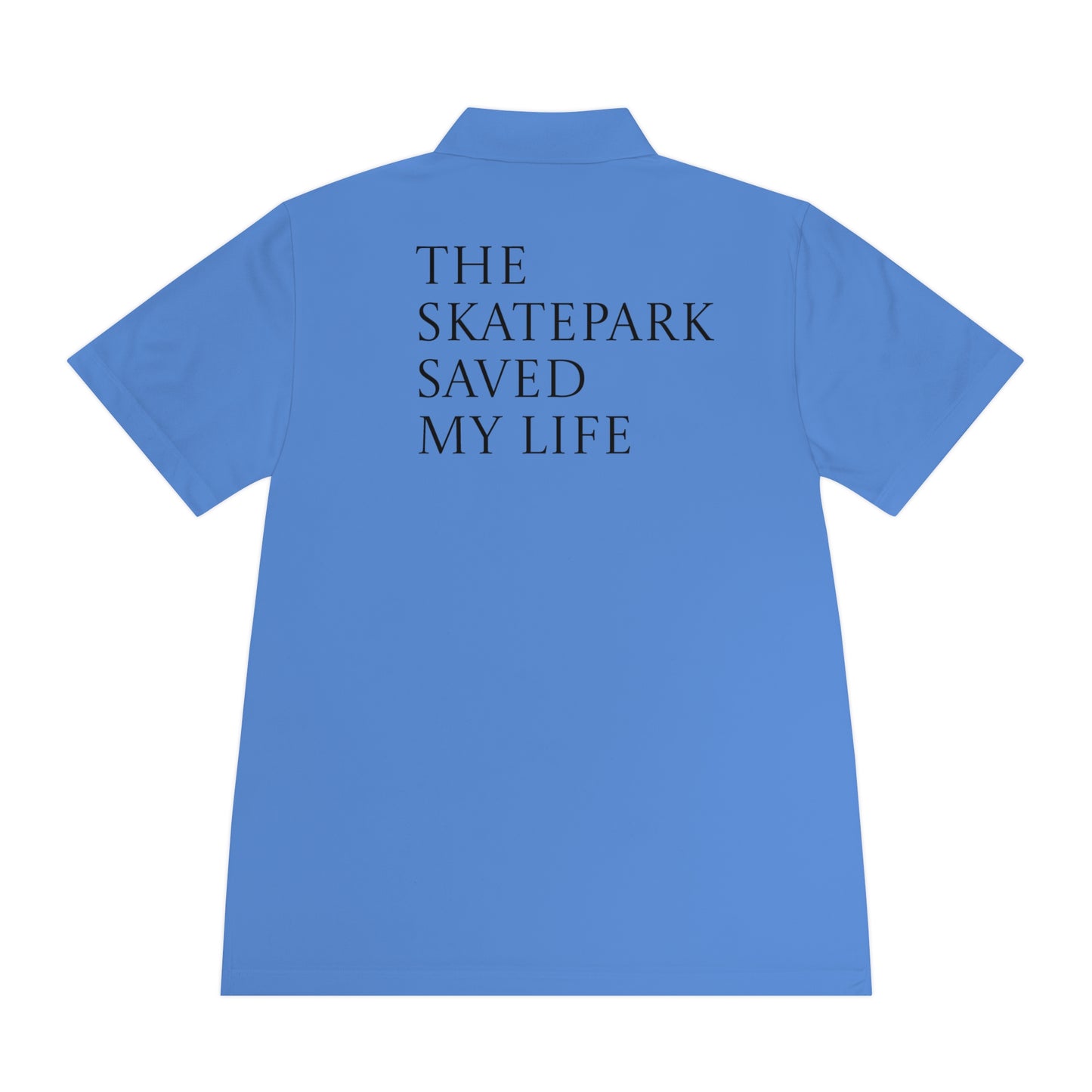 Skroll "Gold Katana x The Skatepark Saved My Life" Polo Shirt