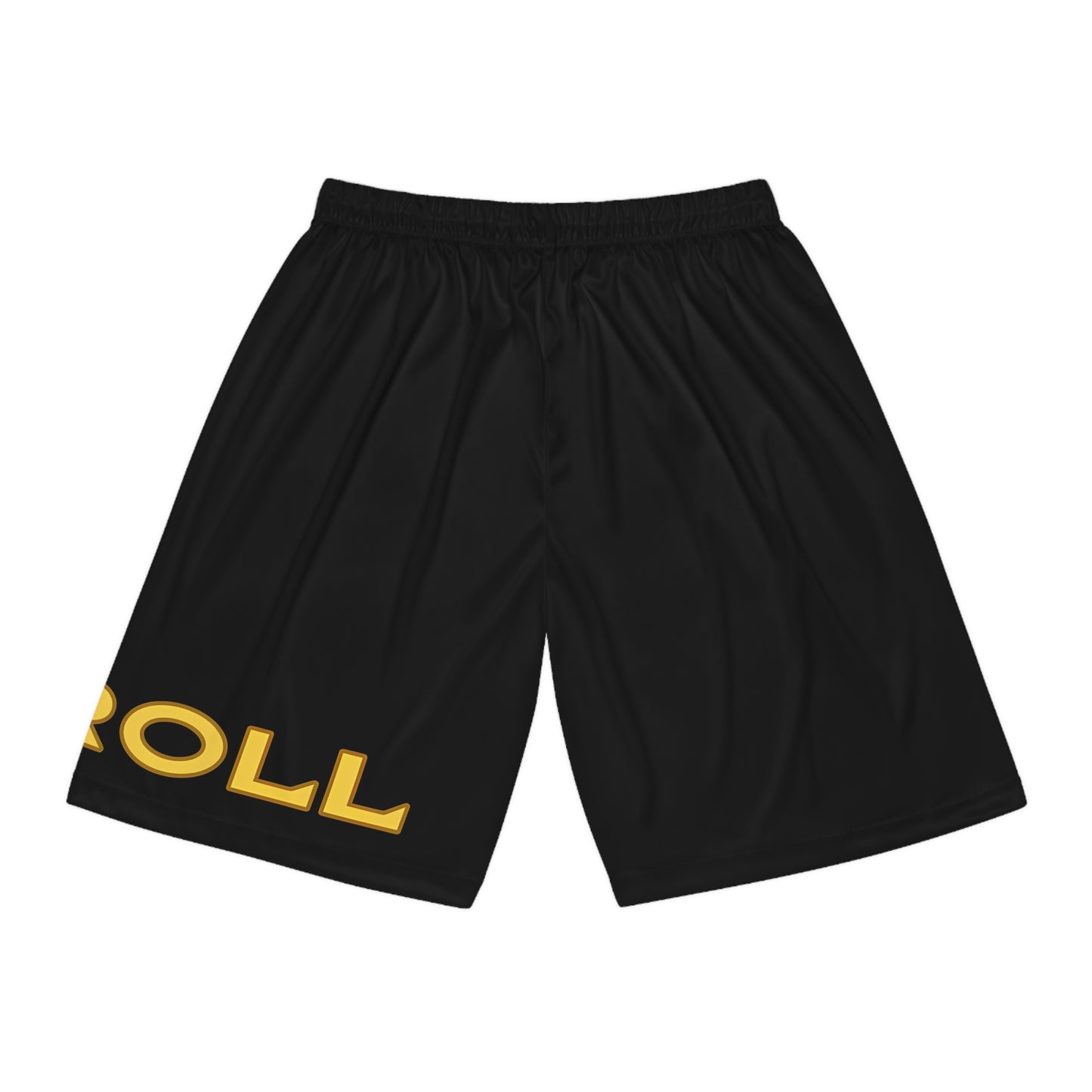 Athletic Shorts - SKROLL 'Shuriken x Gold Katana' Design