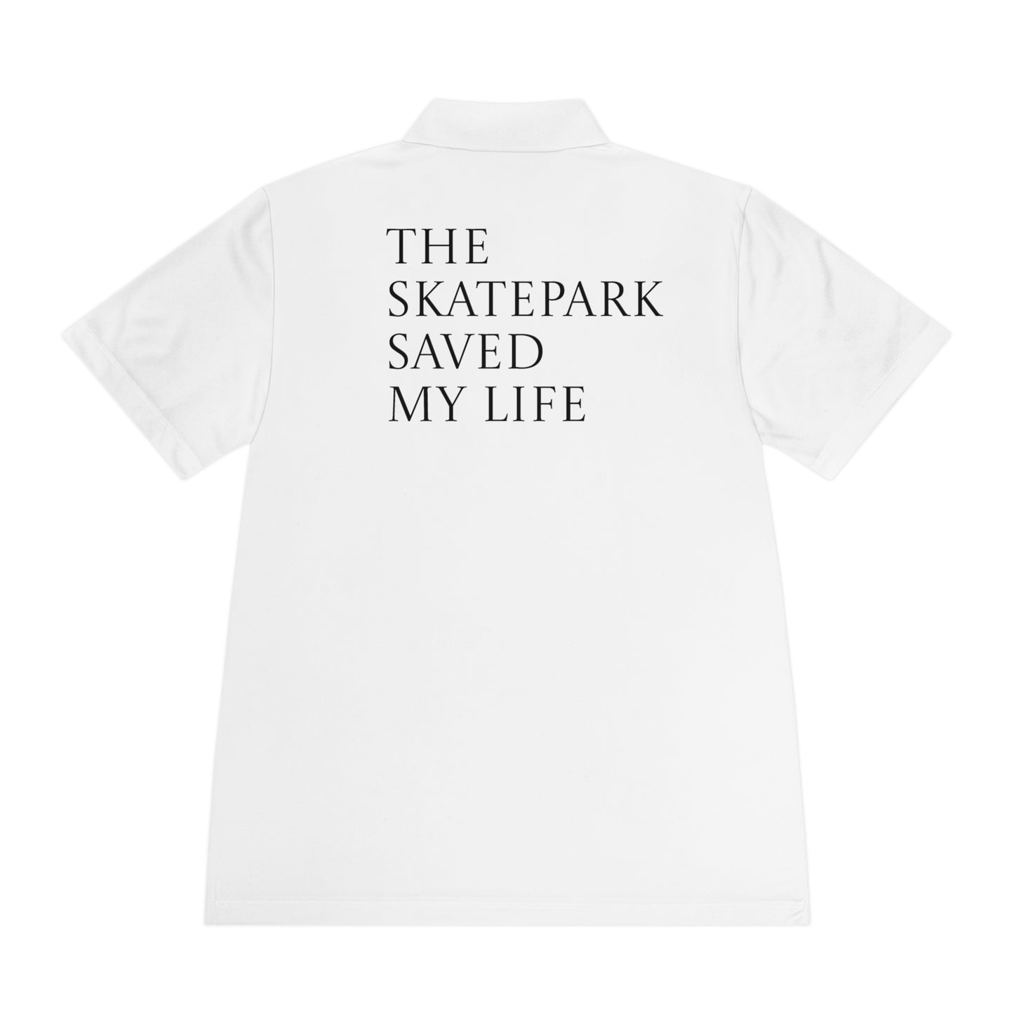 Skroll "Gold Katana x The Skatepark Saved My Life" Polo Shirt
