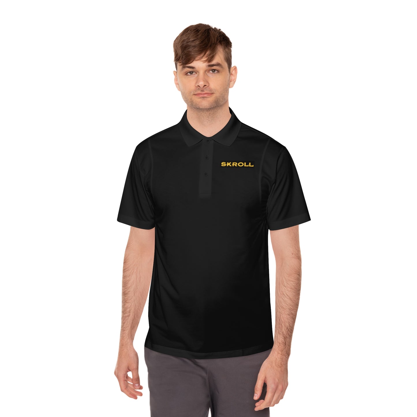 Skroll "Gold Katana x The Skatepark Saved My Life" Polo Shirt