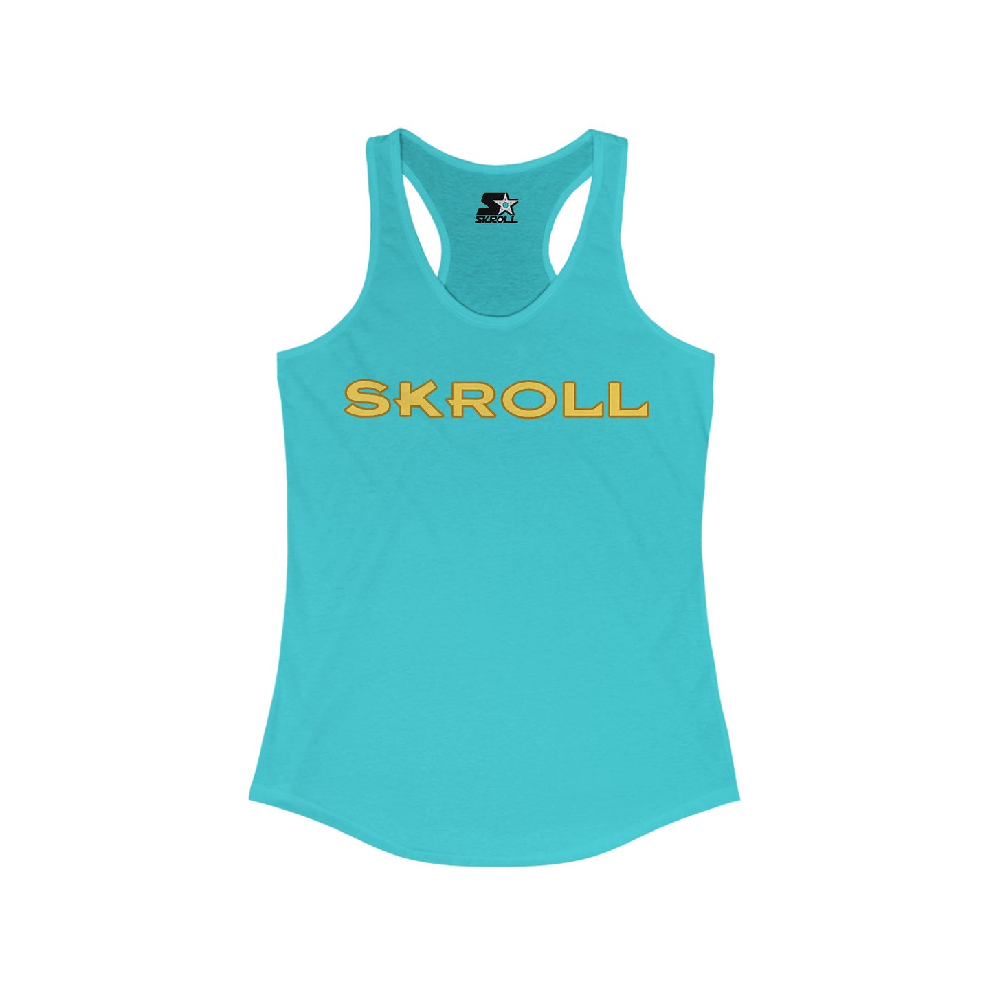 Skroll "Gold Katana" Logo Tank Top