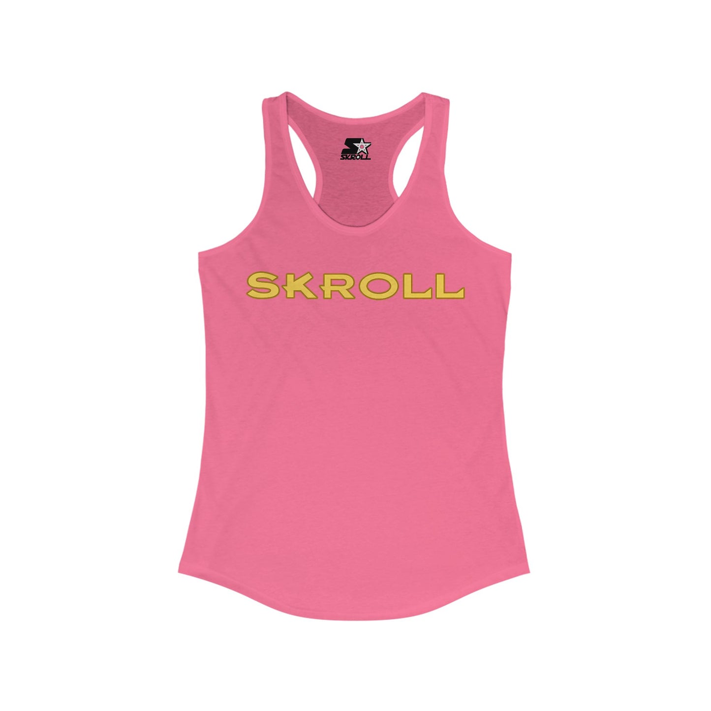 Skroll "Gold Katana" Logo Tank Top