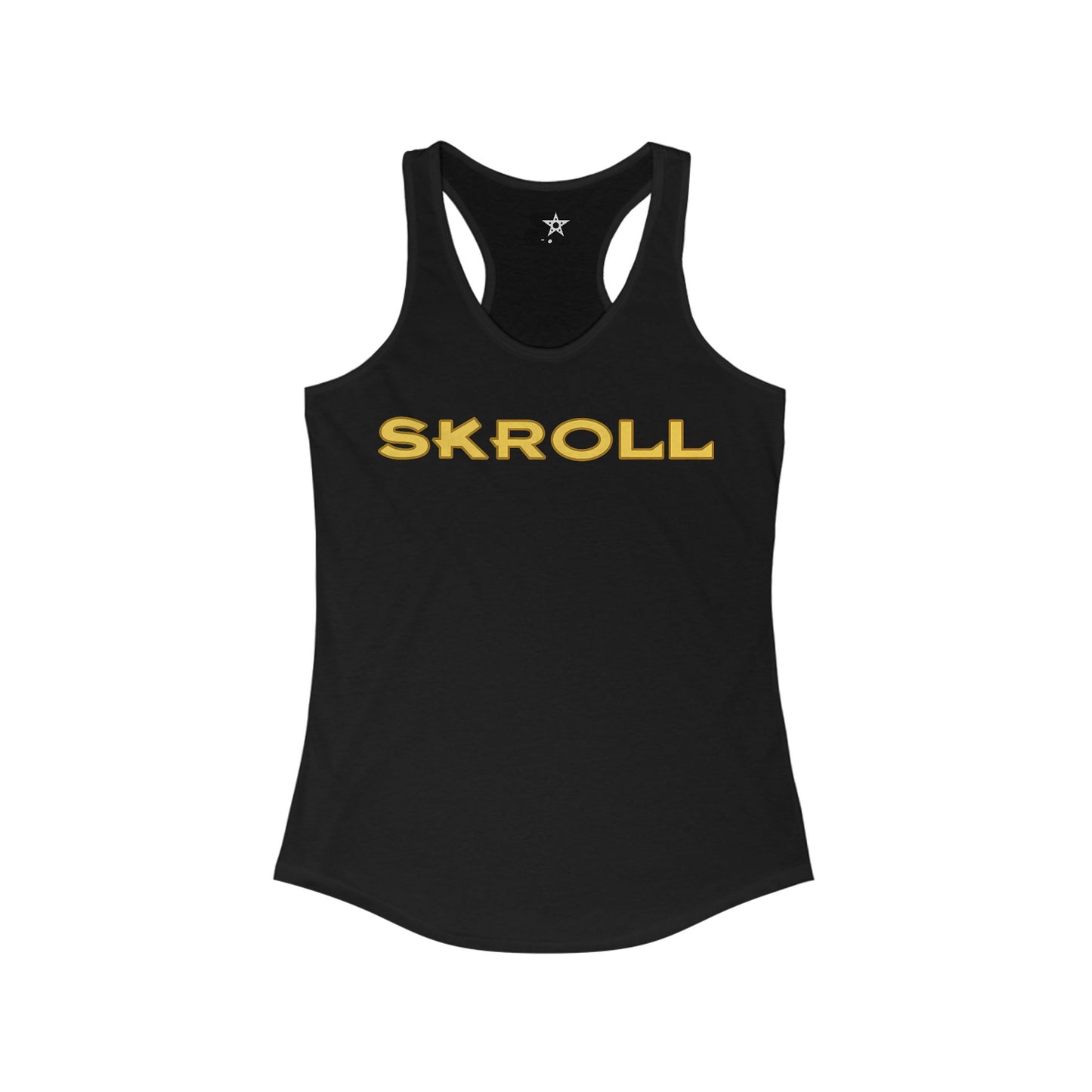 Skroll "Gold Katana" Logo Tank Top