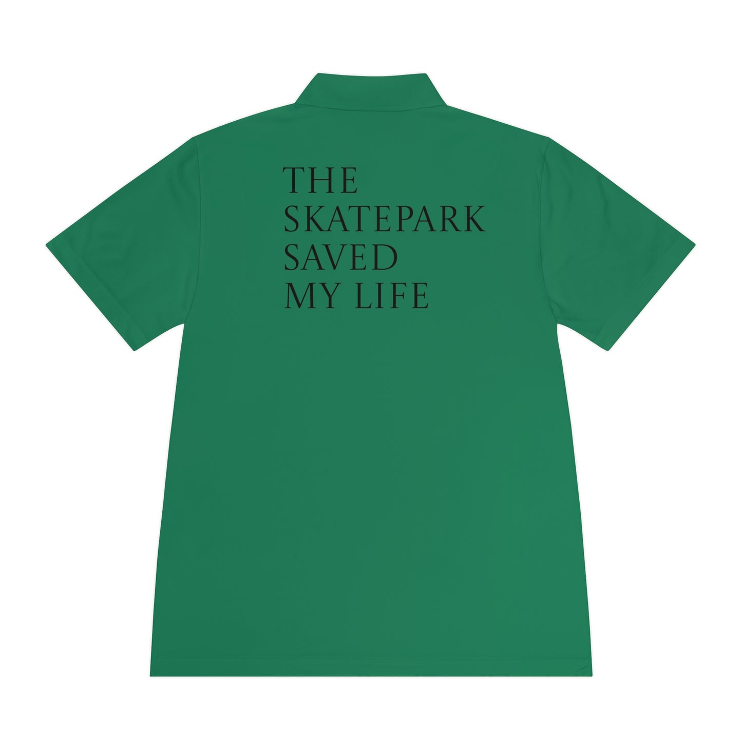 Skroll "Gold Katana x The Skatepark Saved My Life" Polo Shirt