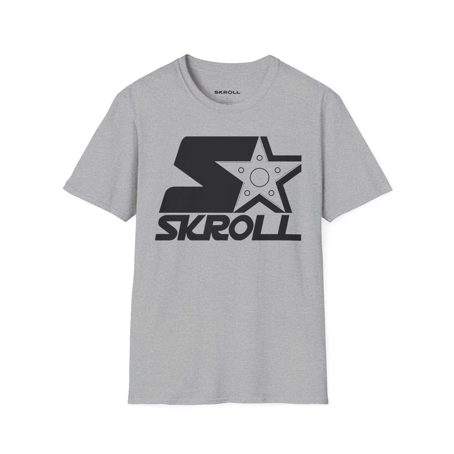 Skroll "Black Shuriken" Logo Tee