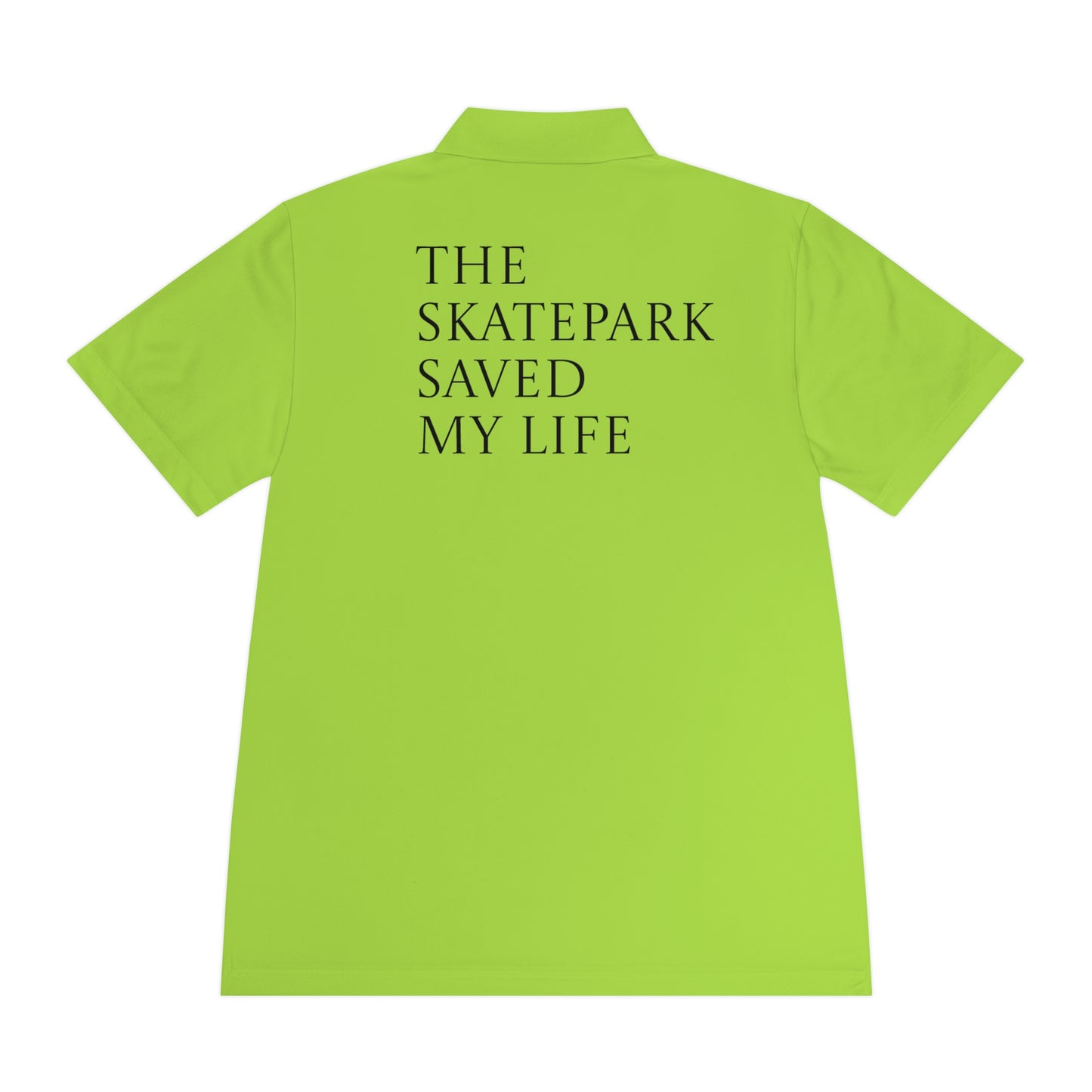 Skroll "Gold Katana x The Skatepark Saved My Life" Polo Shirt
