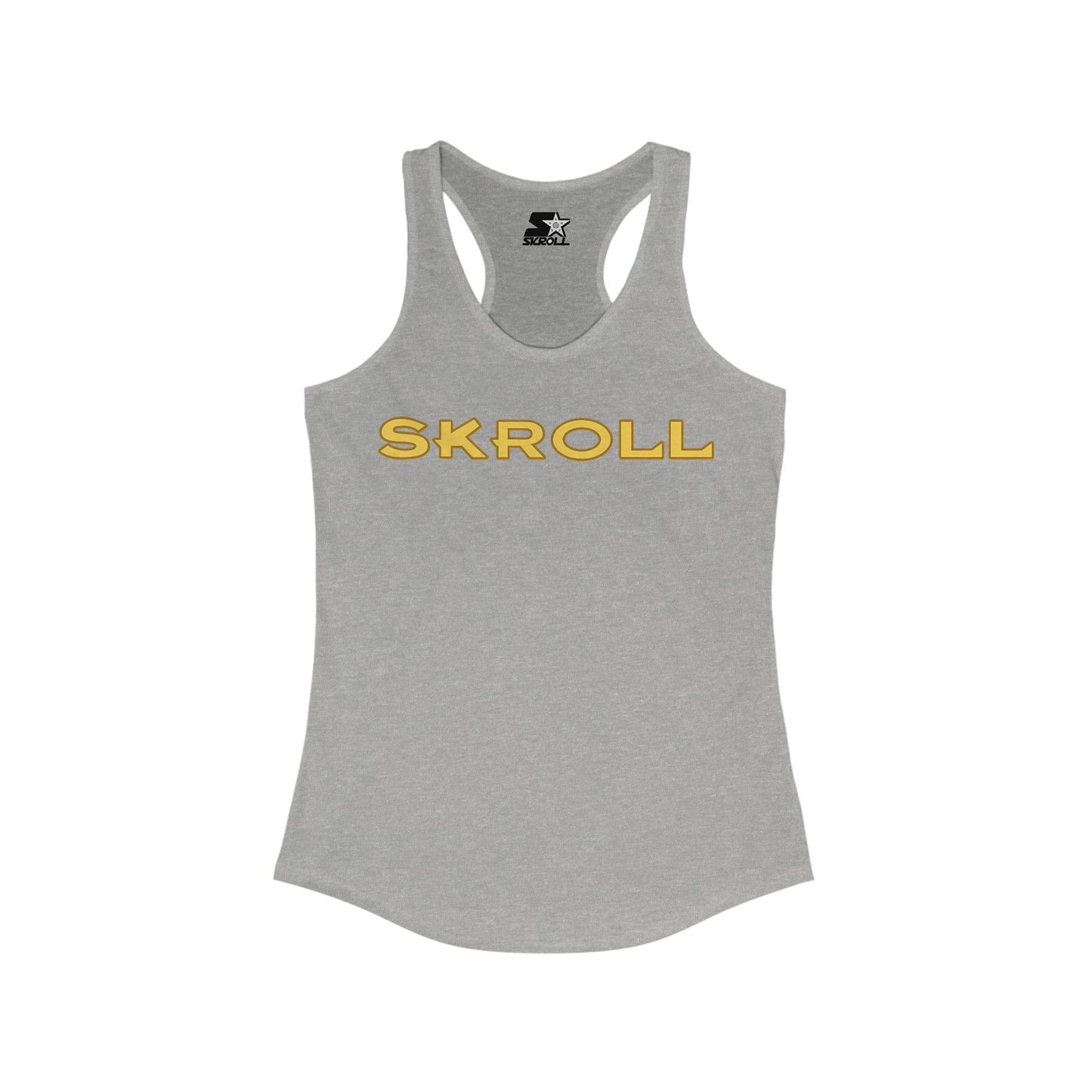 Skroll "Gold Katana" Logo Tank Top