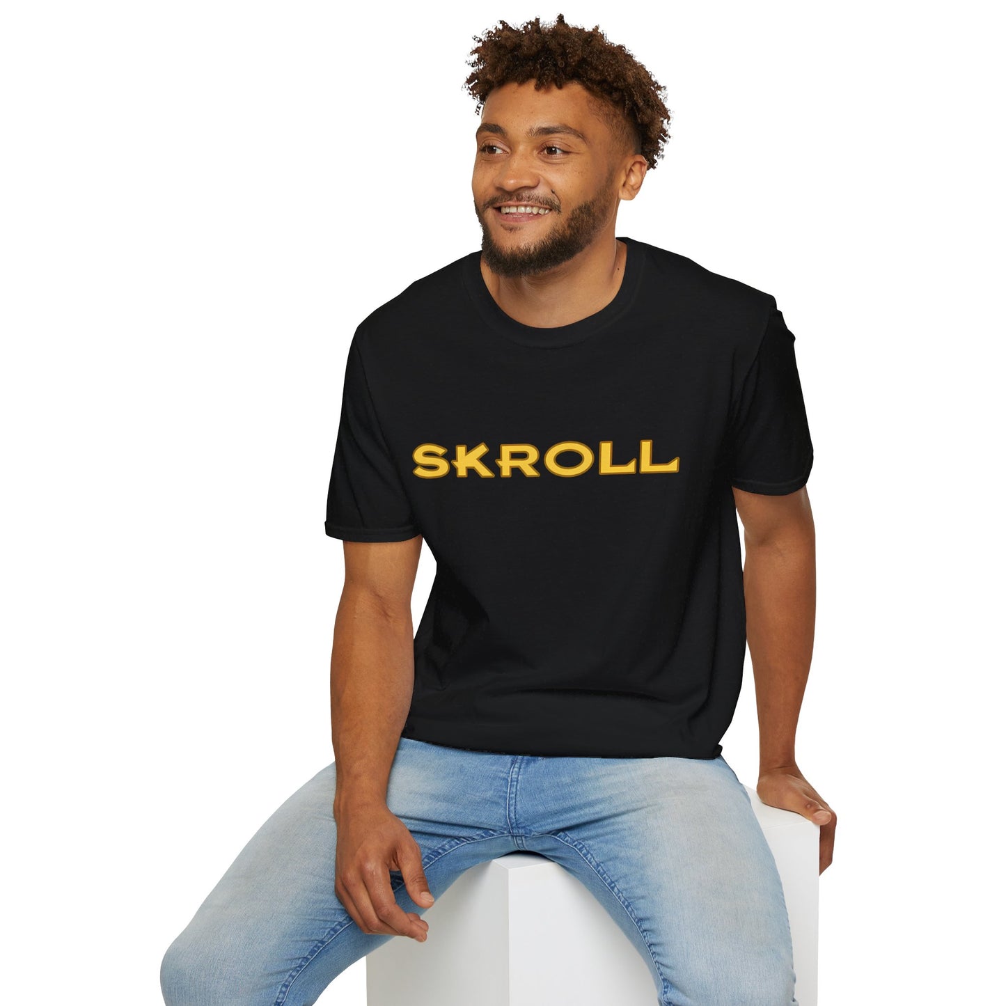 Skroll "Gold Katana" Tee