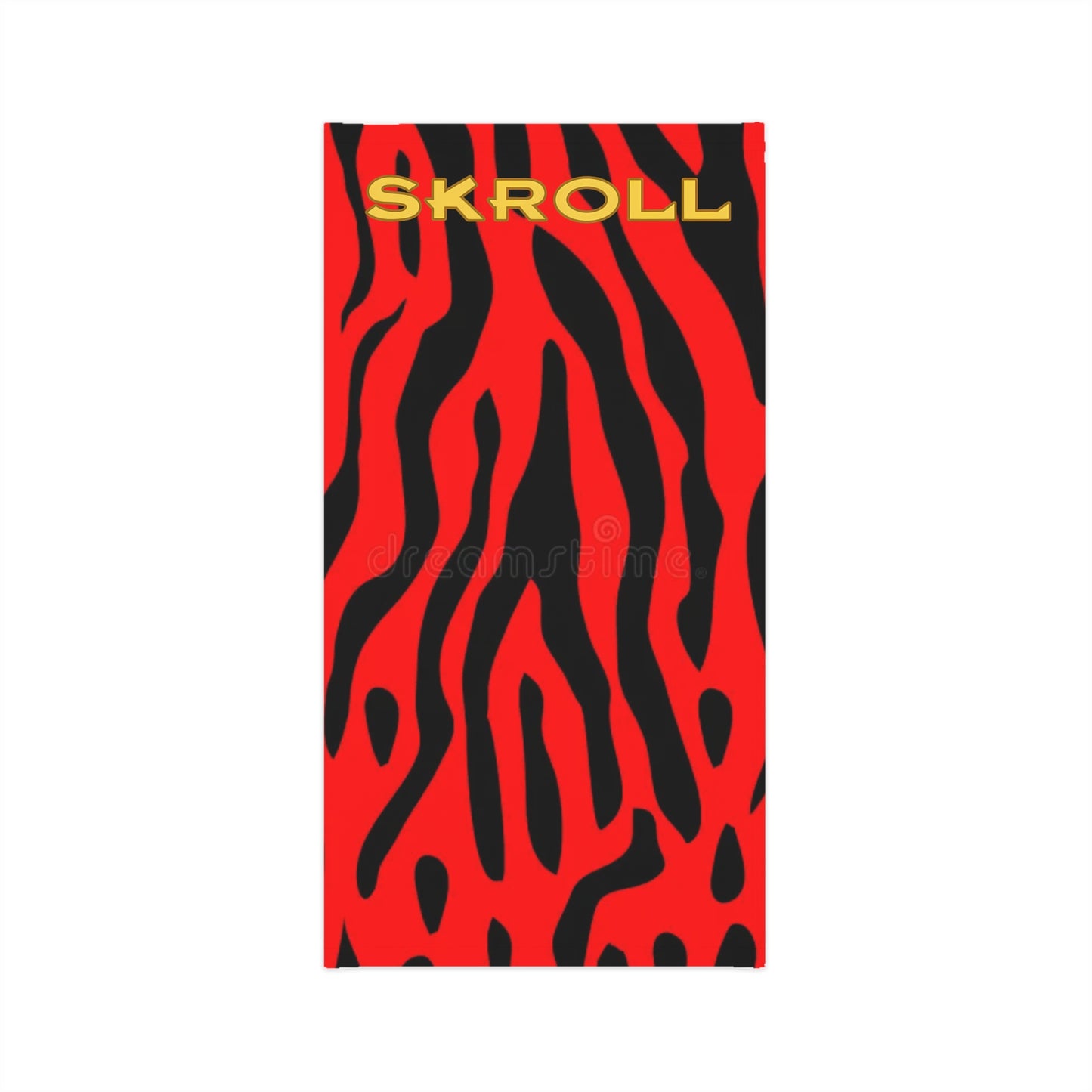 Neck Gaiter - Skroll 'Red Tiger Katana' Shinobi Mask