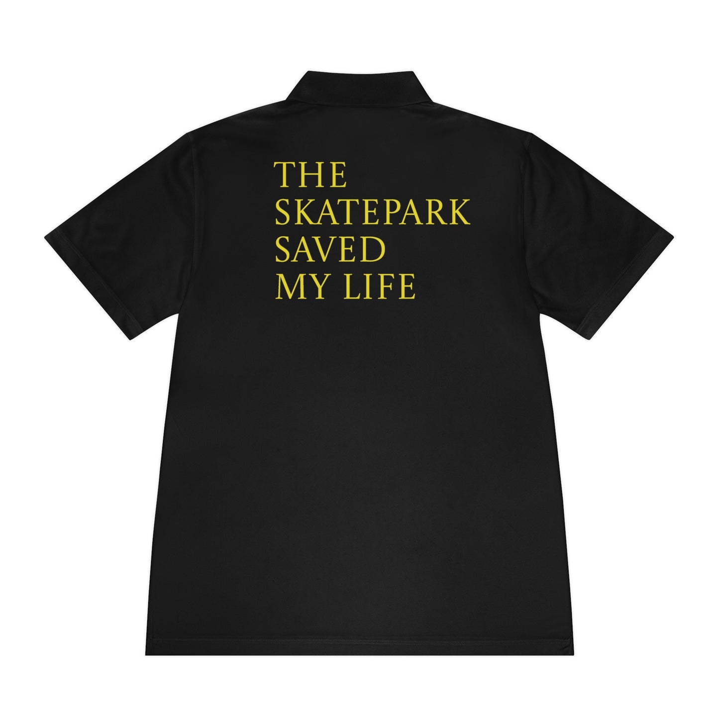 Skroll "Gold Katana x The Skatepark Saved My Life" Polo Shirt