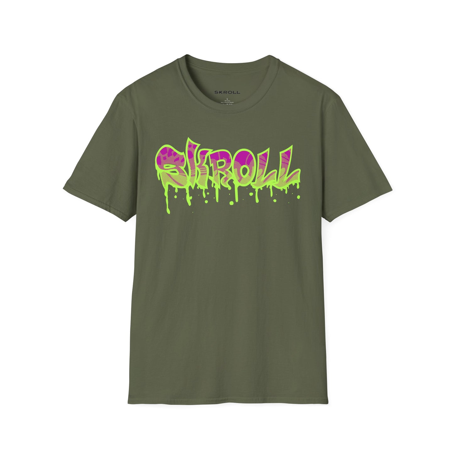 Skroll "Burner" Logo Tee