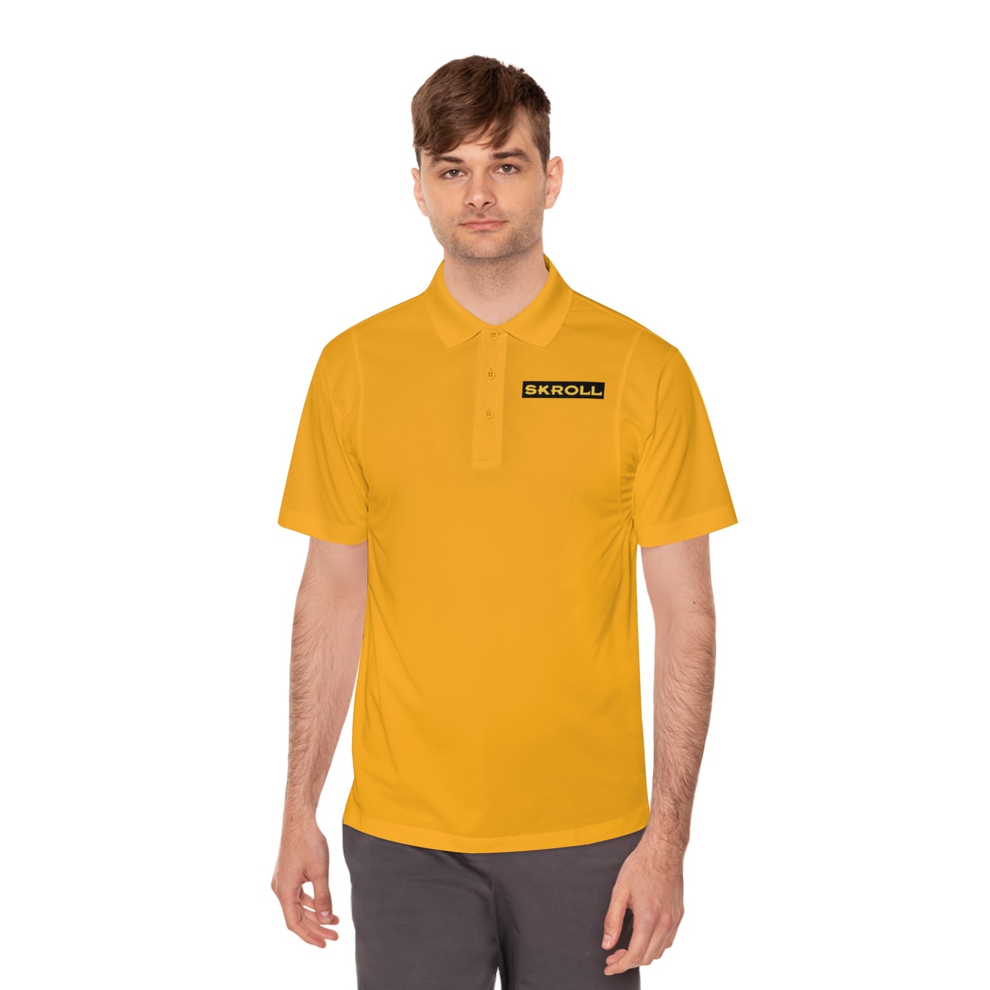 Skroll "Gold Katana x The Skatepark Saved My Life" Polo Shirt