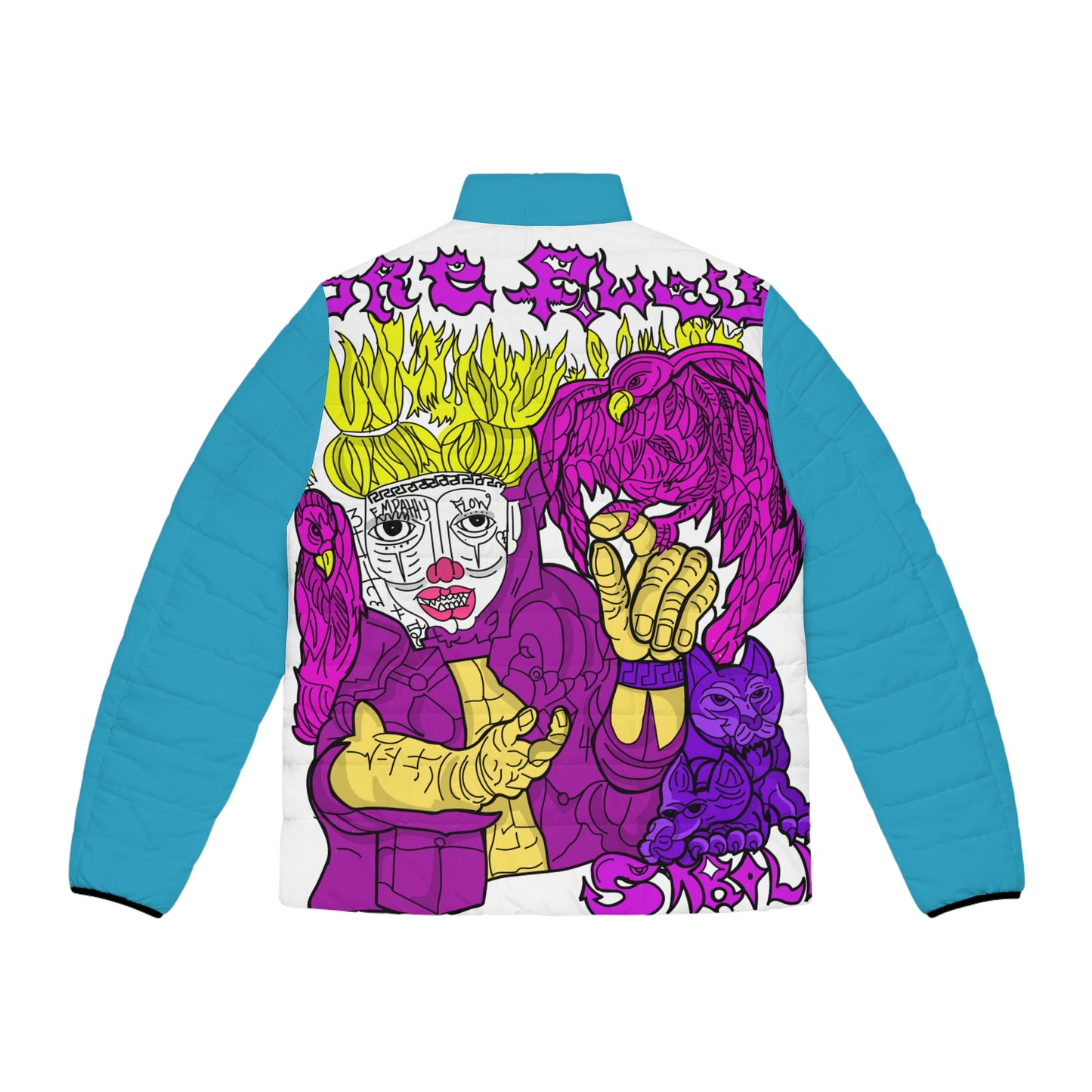 Men's Puffer Jacket Dre Powell "Flow $tate"