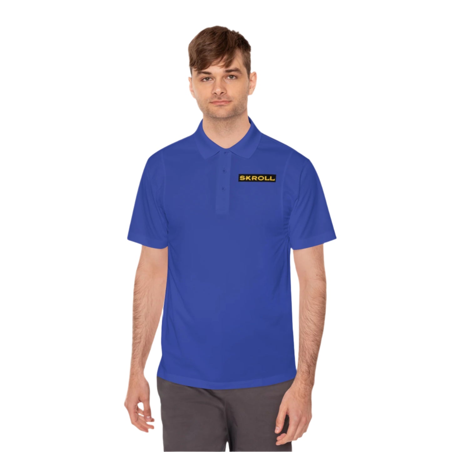 Skroll "Gold Katana x The Skatepark Saved My Life" Polo Shirt
