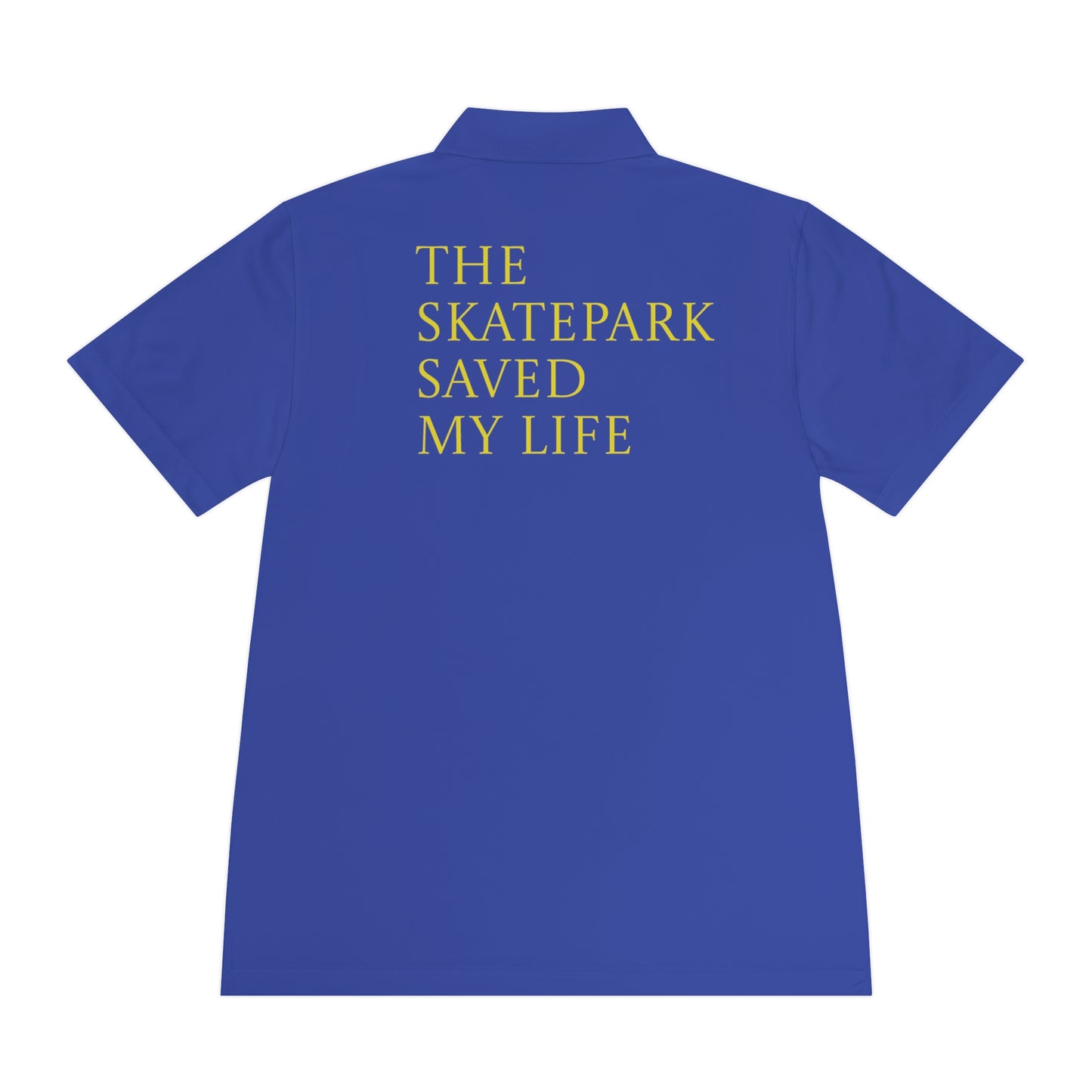 Skroll "Gold Katana x The Skatepark Saved My Life" Polo Shirt