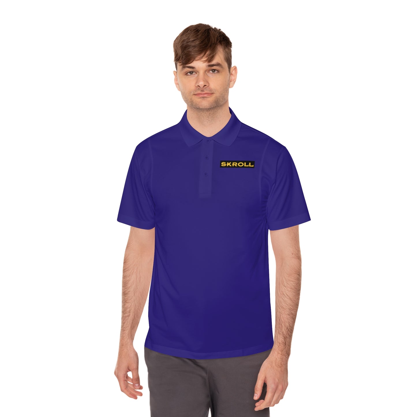 Skroll "Gold Katana x The Skatepark Saved My Life" Polo Shirt