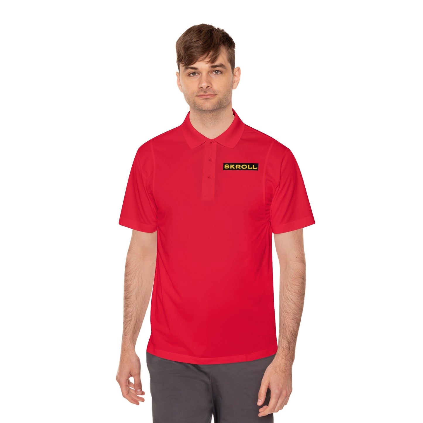 Skroll "Gold Katana x The Skatepark Saved My Life" Polo Shirt