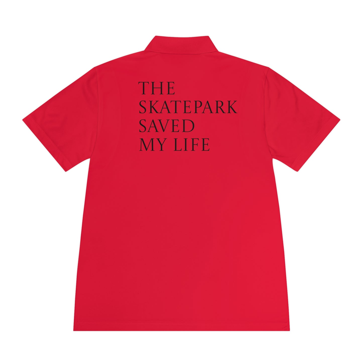 Skroll "Gold Katana x The Skatepark Saved My Life" Polo Shirt