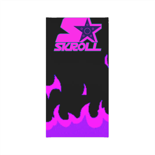 Neck Gaiter - Skroll 'Purp Chakra Shuriken' Shinobi Mask