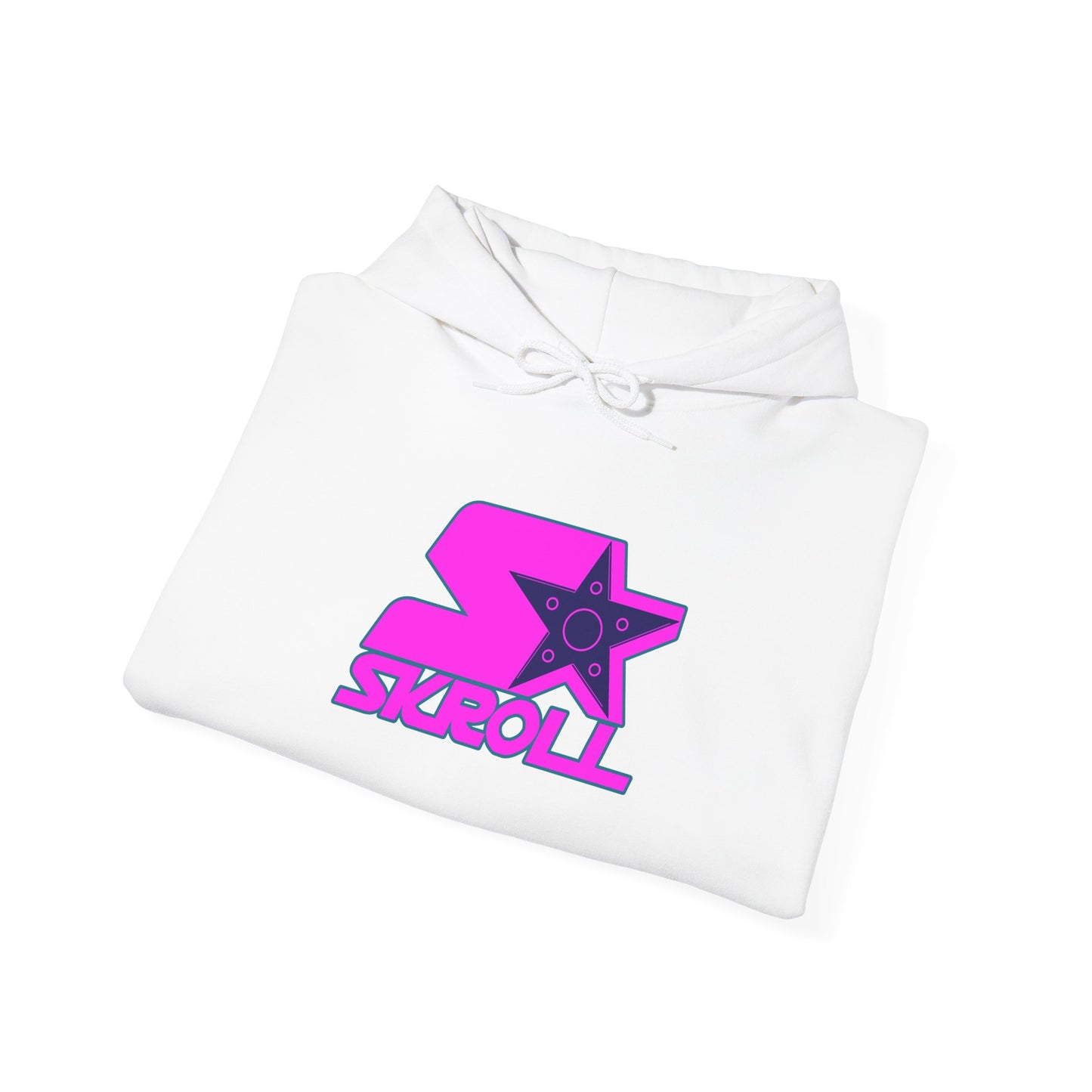Skroll "Pink Shuriken x The Skatepark Saved My Life" Unisex Heavy Blend™ Hoodie