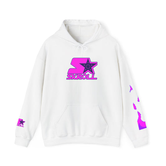 Skroll "Pink Shuriken x The Skatepark Saved My Life" Unisex Heavy Blend™ Hoodie