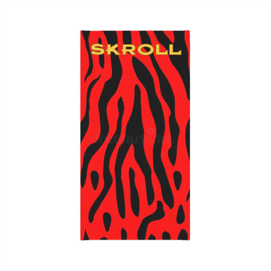 Neck Gaiter - Skroll 'Red Tiger Katana' Shinobi Mask