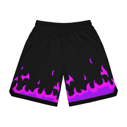 Skroll "Purple Flame Chakra Shuriken"  Baller Shorts