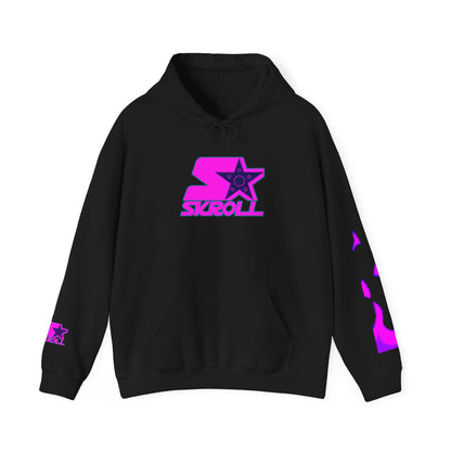Skroll "Pink Shuriken x The Skatepark Saved My Life" Unisex Heavy Blend™ Hoodie