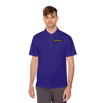 Skroll  "Gold Katana x The Skatepark Saved My Life" Polo Shirt