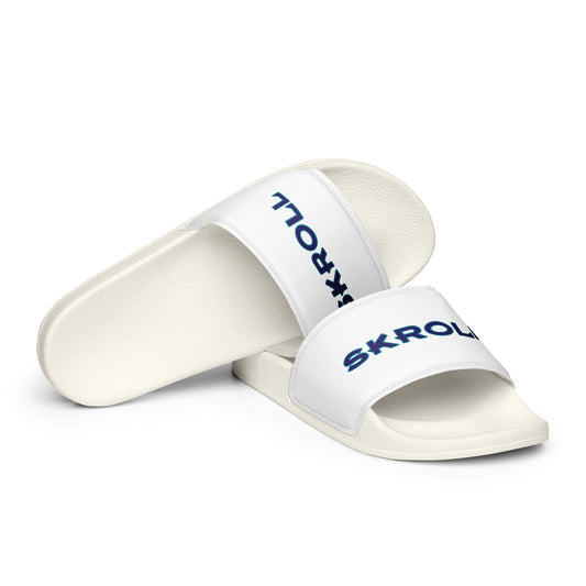 Skroll "Katana" Logo White Slides